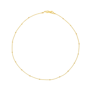 14k solid gold anklet. dainty anklet