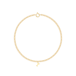Gold Charm Bracelet – Tini | The Bond Society