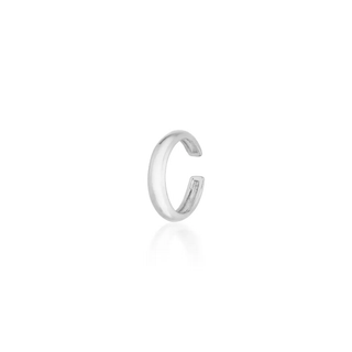 Apricity Bold Ear Cuff in 14k white gold – The Bond Society