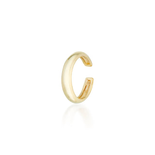 Apricity Bold Ear Cuff in 14k yellow gold – no piercing needed