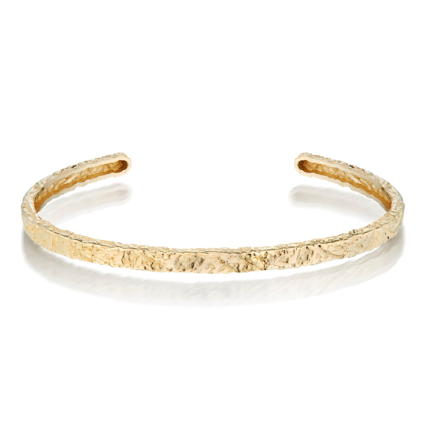 gold bracelet. gold cuff. foiled finish