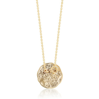 Gold Necklace. Gold Pendant. Lightning Bolt Necklace. Diamond Necklace