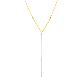 Lariat Cable Necklace