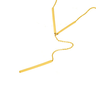 Lariat Cable Necklace