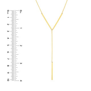 Lariat Cable Necklace