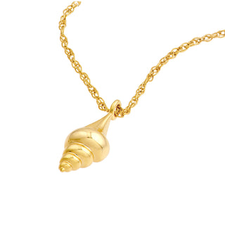 Conch Shell Pendant Necklace