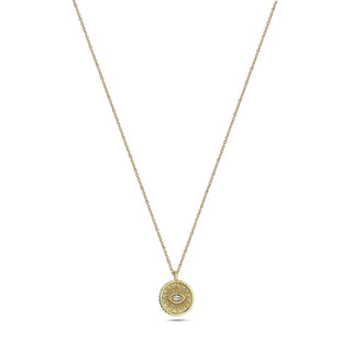 Evil Eye Diamond Necklace