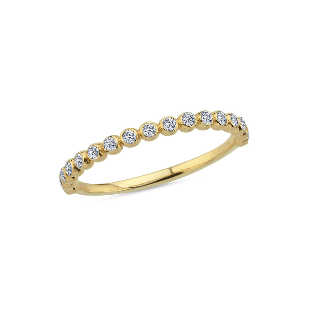 Bezel Diamond Ring