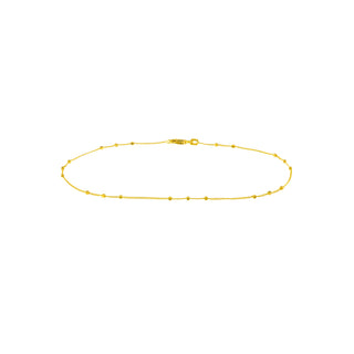 Triple Satellite Chain Anklet