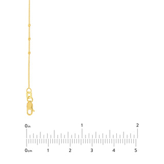 Triple Satellite Chain Anklet