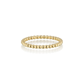 14k gold ring. gold ring. fine jewelry. 14k stackable ring. dainty ring. delicate jewelry. ball ring