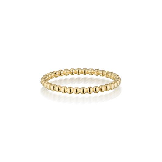 14k gold ring. gold ring. fine jewelry. 14k stackable ring. dainty ring. delicate jewelry. ball ring