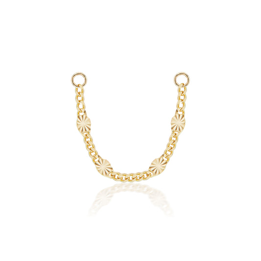 Earring Chain, Earring Accessories, Gold Ear Chain, Earring, Gold Earring