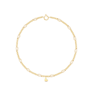 gold bracelet, charm bracelet, heart jewelry, chain bracelet, custom bracelet, 14k gold bracelet