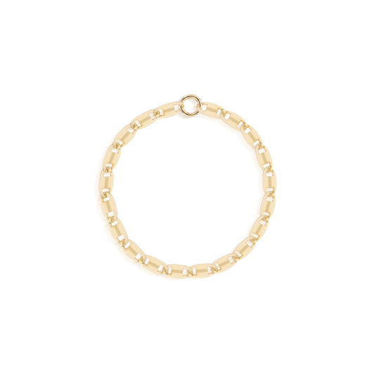 gold ring. 14k gold ring. chain ring. delicate ring