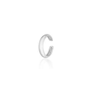 Solid White Gold Ear Cuff