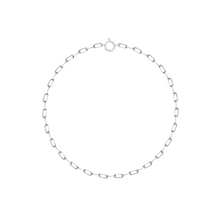white gold bracelet, white gold chain, 14k white gold, delicate bracelet
