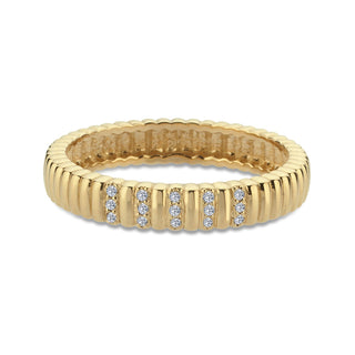 Diamond Grooved Band