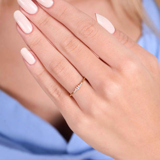 Petite Marquise Diamond Ring